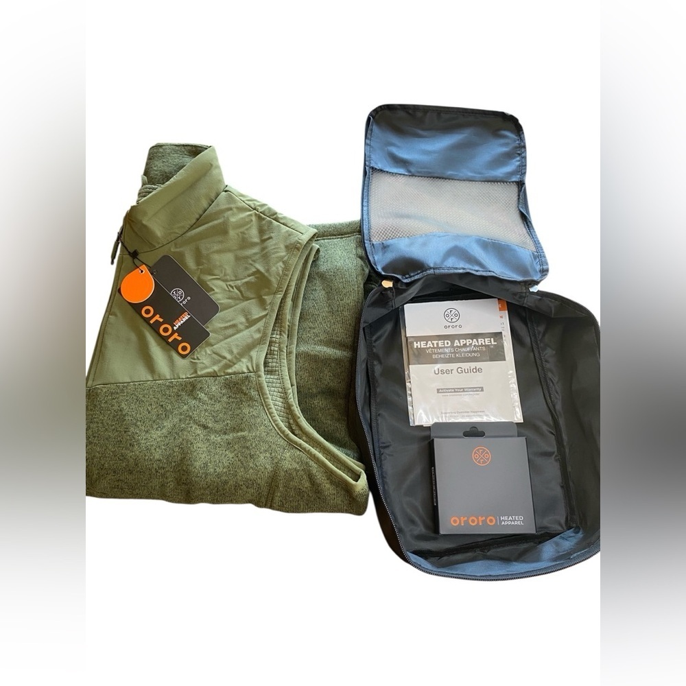 NWT Ororo Augusta Heated Fleece Vest Men’s XL Outdoors Work Winter Golf Hunting - Picture 8 of 8